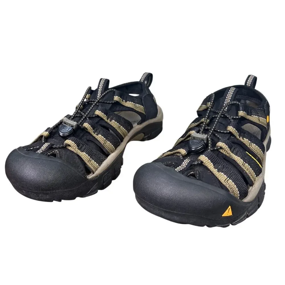 Keen Men’s Newport H2 Black Trail Hiking Sandals Size US 8.5